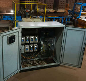 конвейерной системы с линией реза на кирпичном заводе конвейерной системы с линией реза на кирпичном заводе