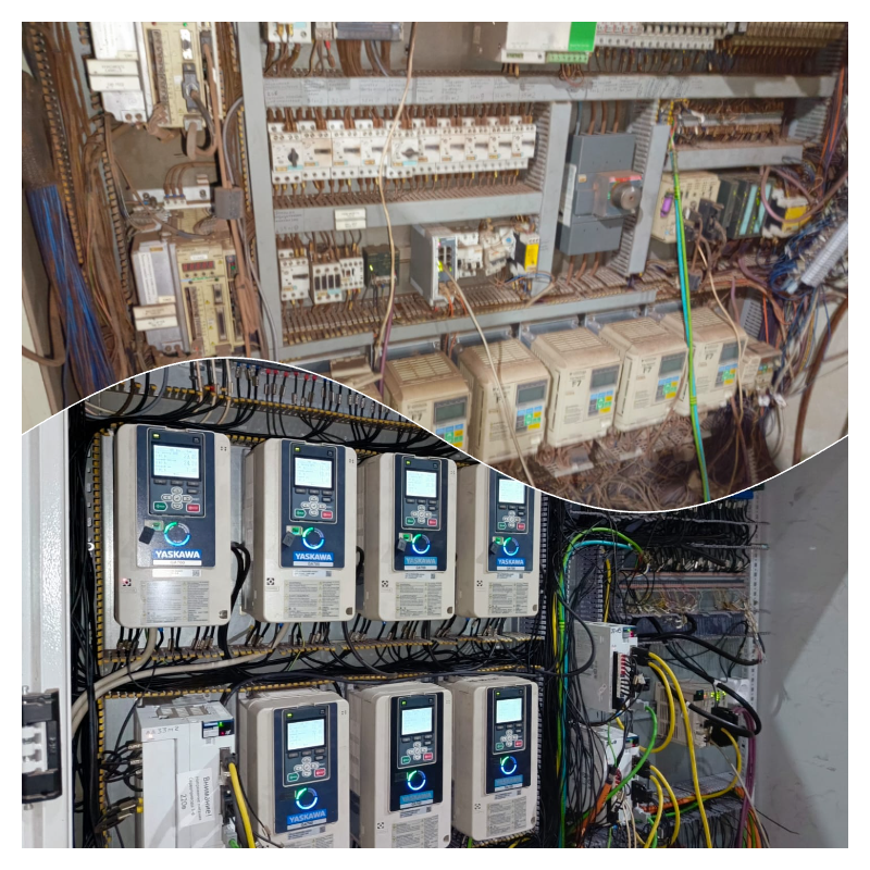 Замена приводов: было и стало Замена приводов: было и стало