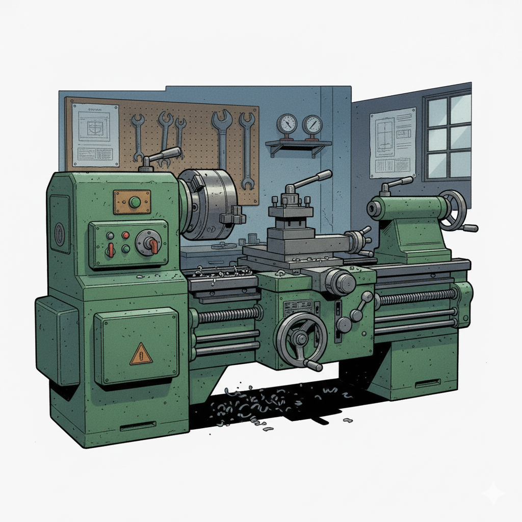 Универсальный токарный станок Универсальный токарный станок