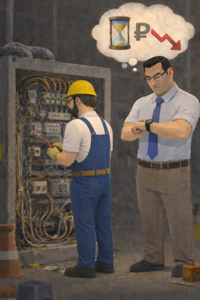 Старое оборудование со сбоями и ошибками Старое оборудование со сбоями и ошибками