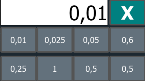 Запоминание используемых оборотных подач Запоминание используемых оборотных подач