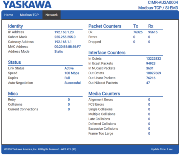    (Network)  YASKAWA   SI-EM3