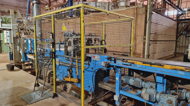 Линия реза крупным планом Линия реза крупным планом